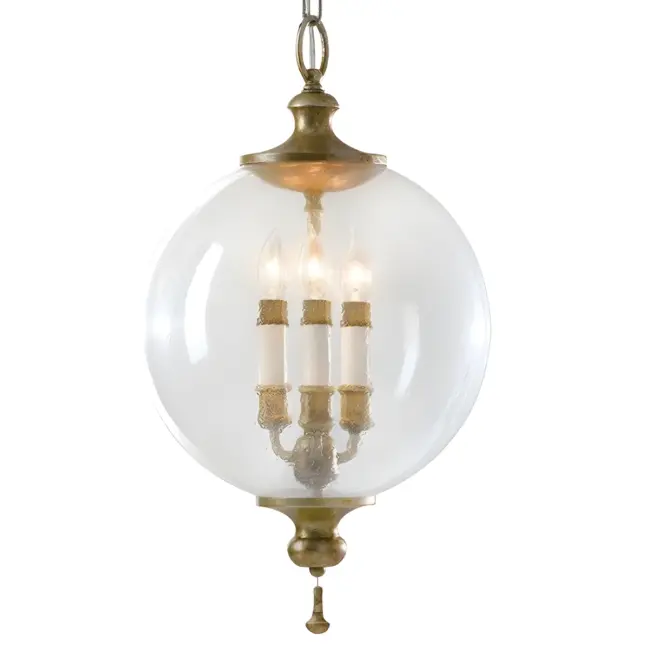 Lampa wisząca Argento - kolor transparentny, złoty - FE/ARGENTO/P