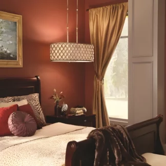 Lampa wisząca Bella  - kolor srebrny - FE/LUCIA/P/A