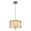 Lampa wisząca Lemuria - kolor biały, złoty - GN/LEMURIA/P/M