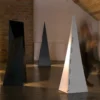 Lampa podłogowa Origami - kolor biały - LGH0351