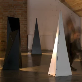 Lampa podłogowa Origami - kolor biały - LGH0351