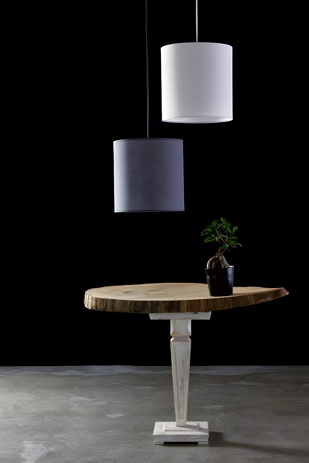 Lampa wisząca Simple - kolor biały - LGH0503