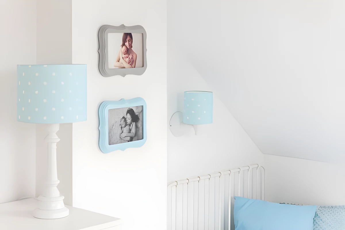 Kinkiet Lovely Dots - kolor Niebieski - LOVELY DOTS MINT WL