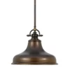Szeroka lampa wisząca industrialna do kuchni - Bistro