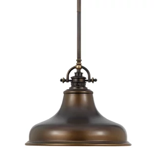 Szeroka lampa wisząca industrialna do kuchni - Bistro