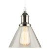 Potrójna lampa wisząca - New York Loft No. 1 - transparentna - LA034/CO3_chrom