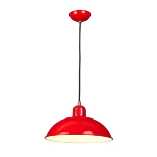 Lampa wisząca Franklin - kolor Czerwony - FRANKLIN/P RED