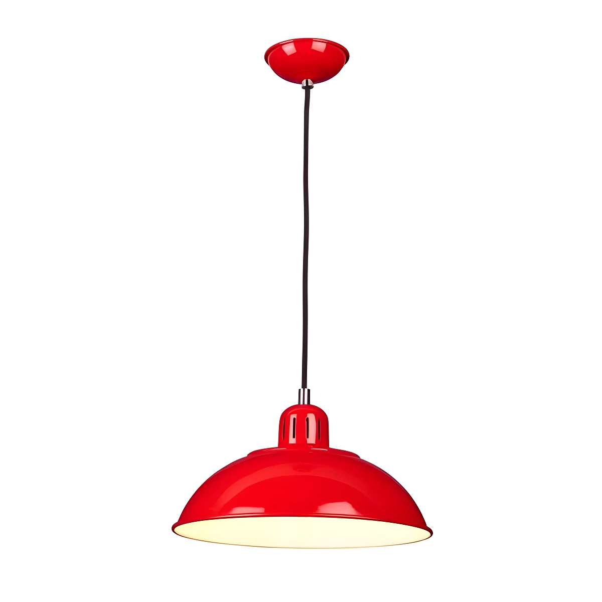 Lampa wisząca Franklin - kolor Czerwony - FRANKLIN/P RED