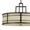 Lampa wisząca Fusion - kolor beżowy, brązowy - FE/FUSION/P/L