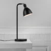 Metalowa lampa biurkowa Ray - Nordlux - czarna