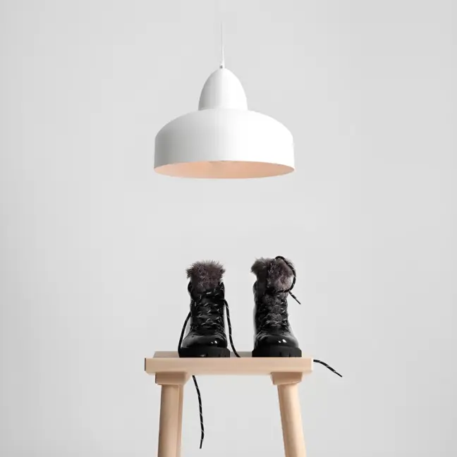 Lampa wisząca Poppo - kolor biały - 946G