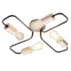 Lampa sufitowa Herpe - czarna - 34-66923