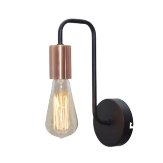 Kinkiet Herpe - czarny - 21-66855