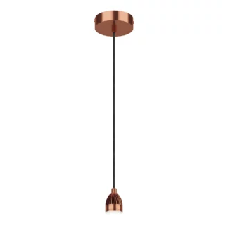 Miedziane zawieszenie do lampy