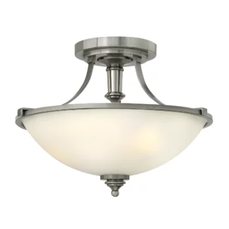 Lampa sufitowa Eliza - kolor biały, srebrny - HK/TRUMAN/SF