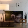 Lampa stołowa Simple  - kolor biały - LGH0511