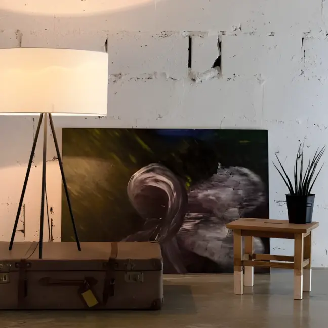 Lampa stołowa Simple - kolor biały - LGH0511