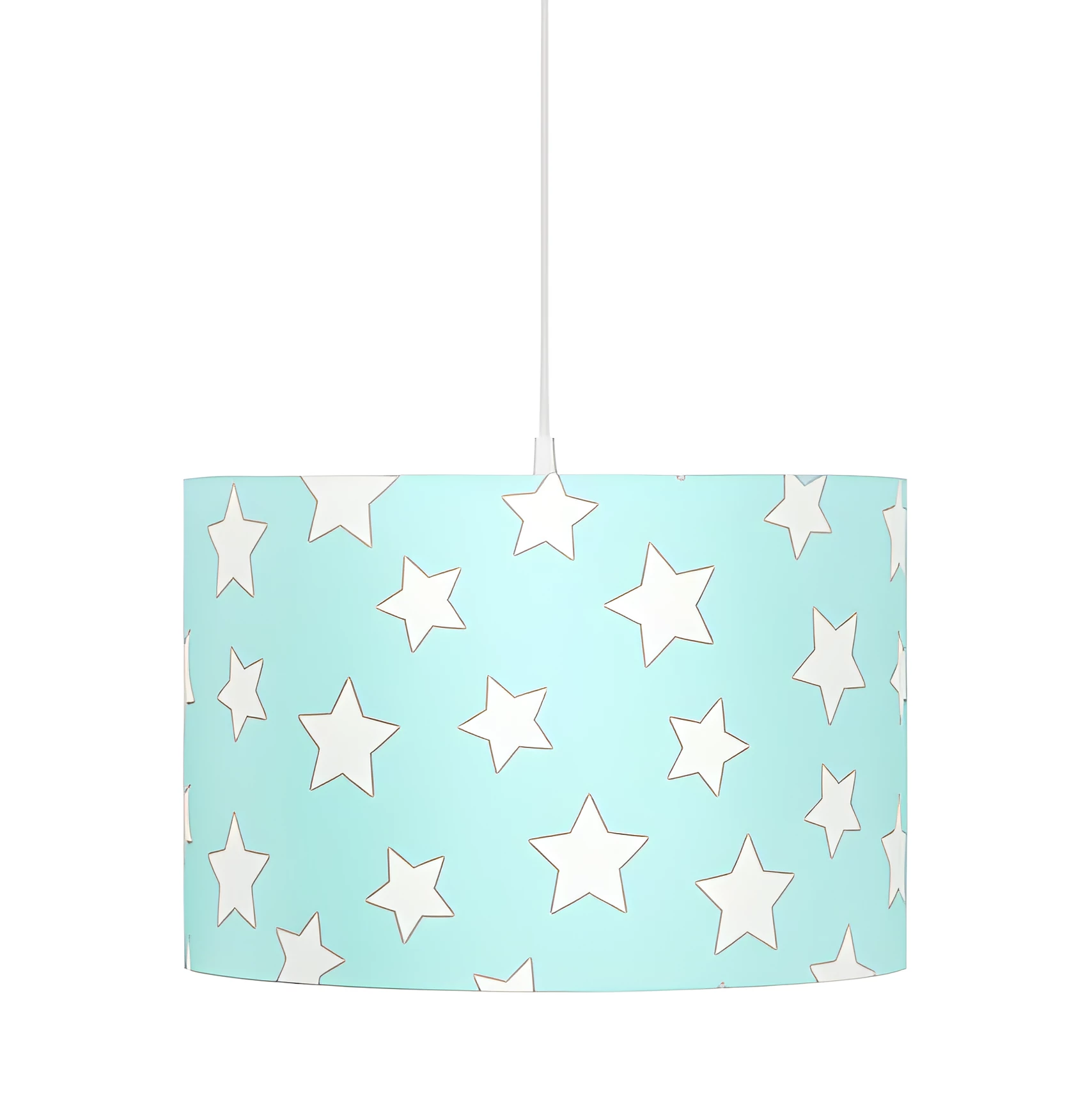 Lampa wisząca Stars - kolor Niebieski, Zielony - STARS MINT PENDANT