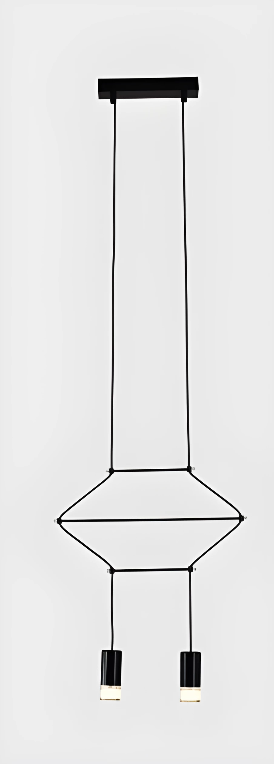 Lampa wisząca Linea - kolor Czarny - ST-5961-2