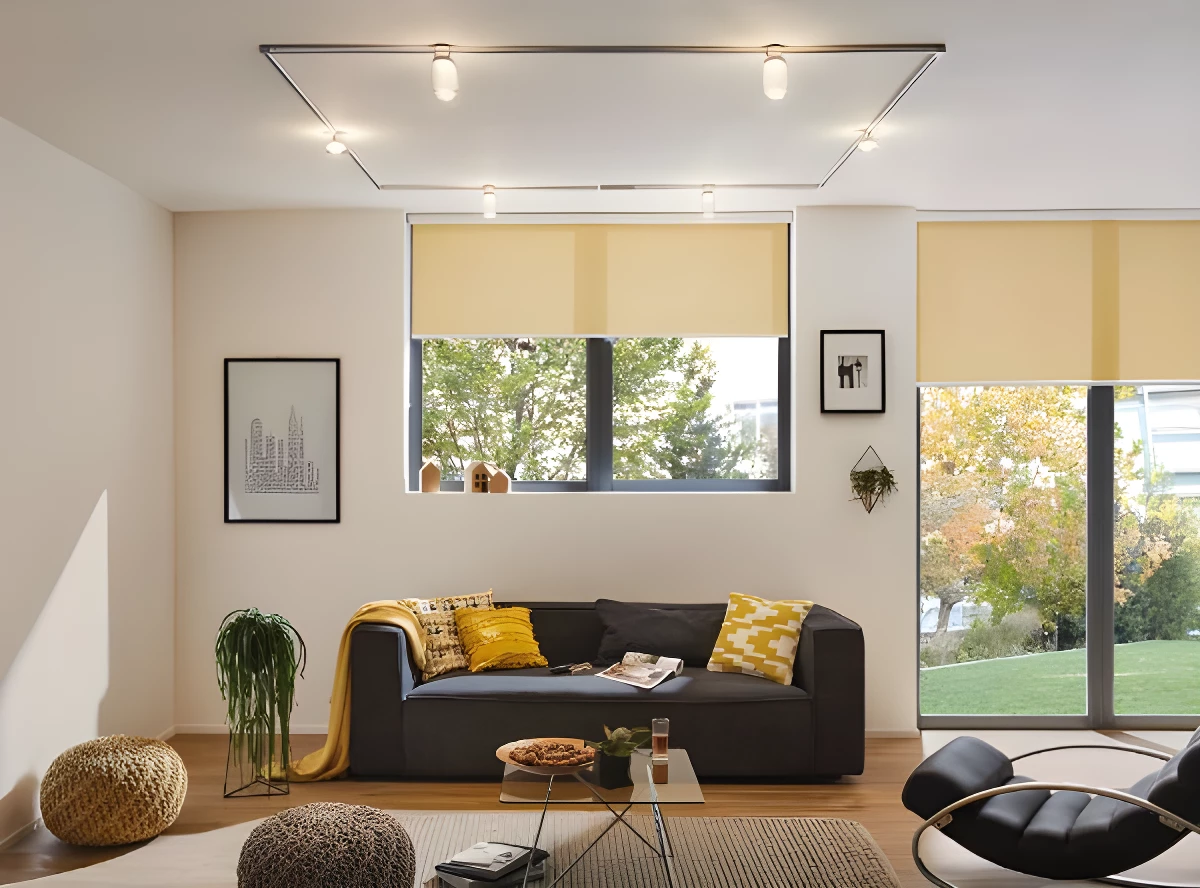 Oczko sufitowe Topa Dot - mleczne, system szynowy