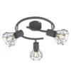 Industrialna lampa sufitowa Verve - do kuchni i pokoju