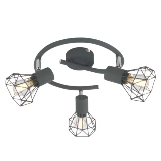 Industrialna lampa sufitowa Verve - do kuchni i pokoju