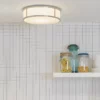 Lampa sufitowa Mashiko - kolor biały, srebrny - 1121017