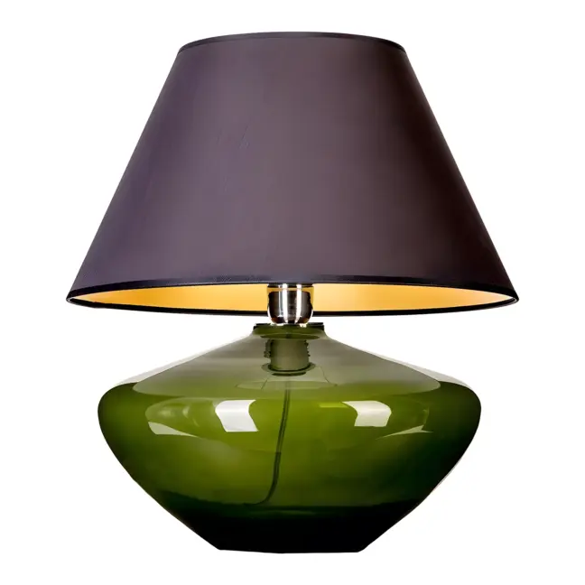 Lampa stołowa Madrid - kolor Czarny, Zielony - L008811214