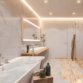 Oprawa podtynkowa Metis jako doświetlenie kuchni