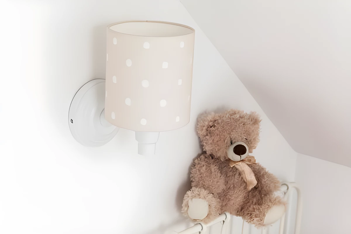 Kinkiet Lovely dots - kolor beżowy - LOVELY DOTS BEIGE WL
