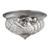 Lampa sufitowa Plantation - kolor srebrny, transparentny - HK/PLANT/F/L PL