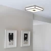 Lampa sufitowa Mashiko - kolor biały, brązowy - 1121013