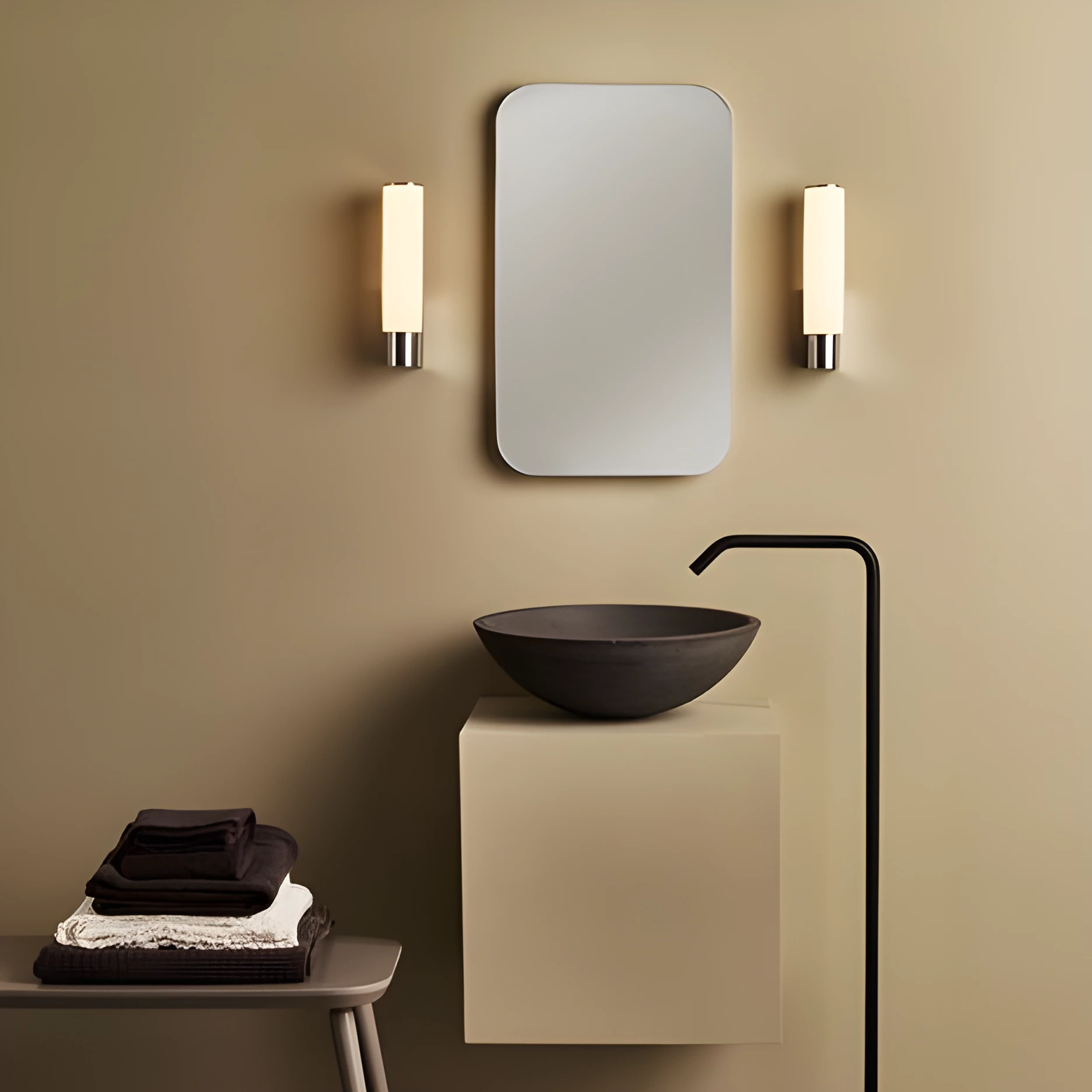 Kinkiet Kyoto - kolor biały, srebrny - 1060006