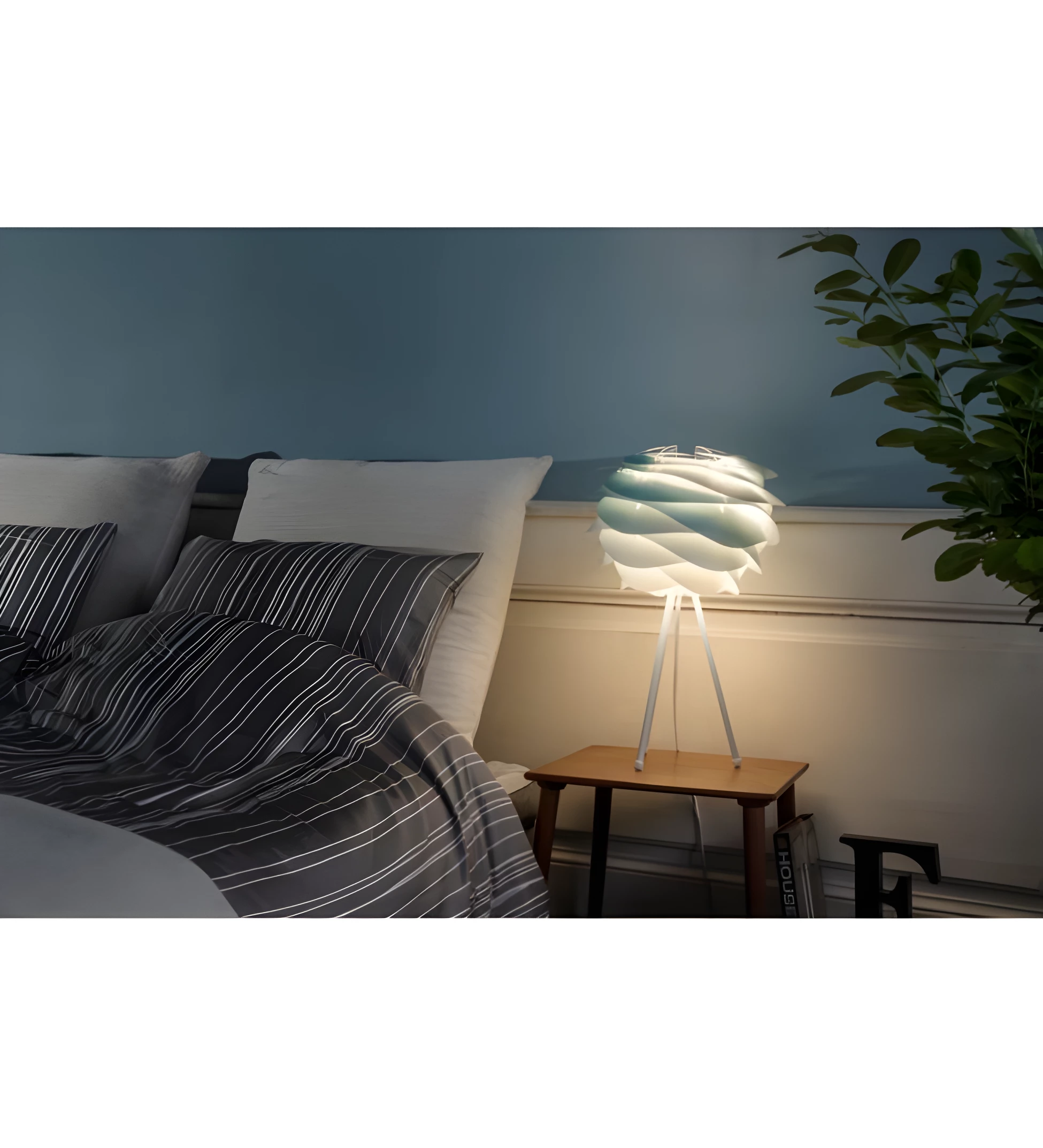 Podstawa tripod do lamp stołowych Umage - biała