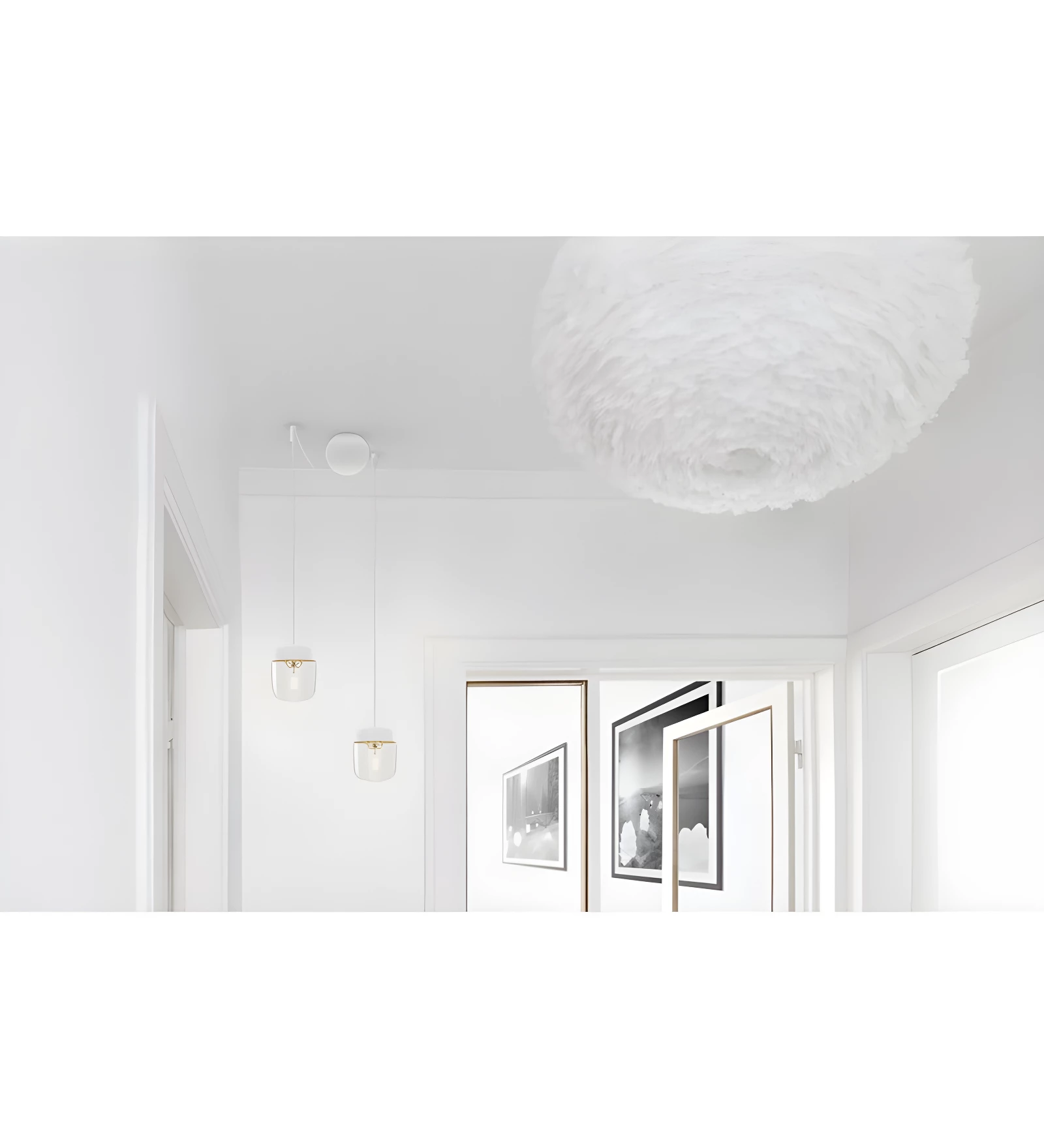 Podwójne zawieszenie Cannonball Cluster - Umage - białe