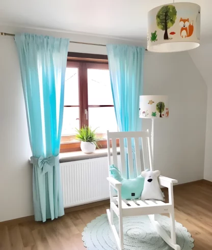 Lampa podłogowa Przyjaciele z lasu - kolor biały - PRZYJACIELE Z LASU FL