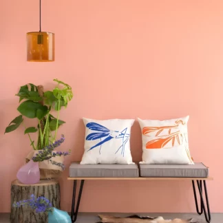 Lampa wisząca Neo - kolor pomarańczowy, transparentny - LGH0420