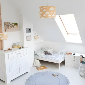 Kinkiet Chmurki - kolor żółty - CHMURKI MUSTARD WL