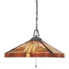 Lampa wisząca Stephen - kolor brązowy, pomarańczowy - QZ/STEPHEN/3P