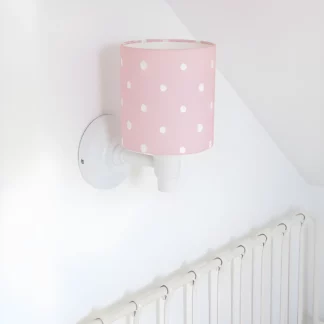 Kinkiet Lovely dots - kolor różowy - LOVELY DOTS PINK WL