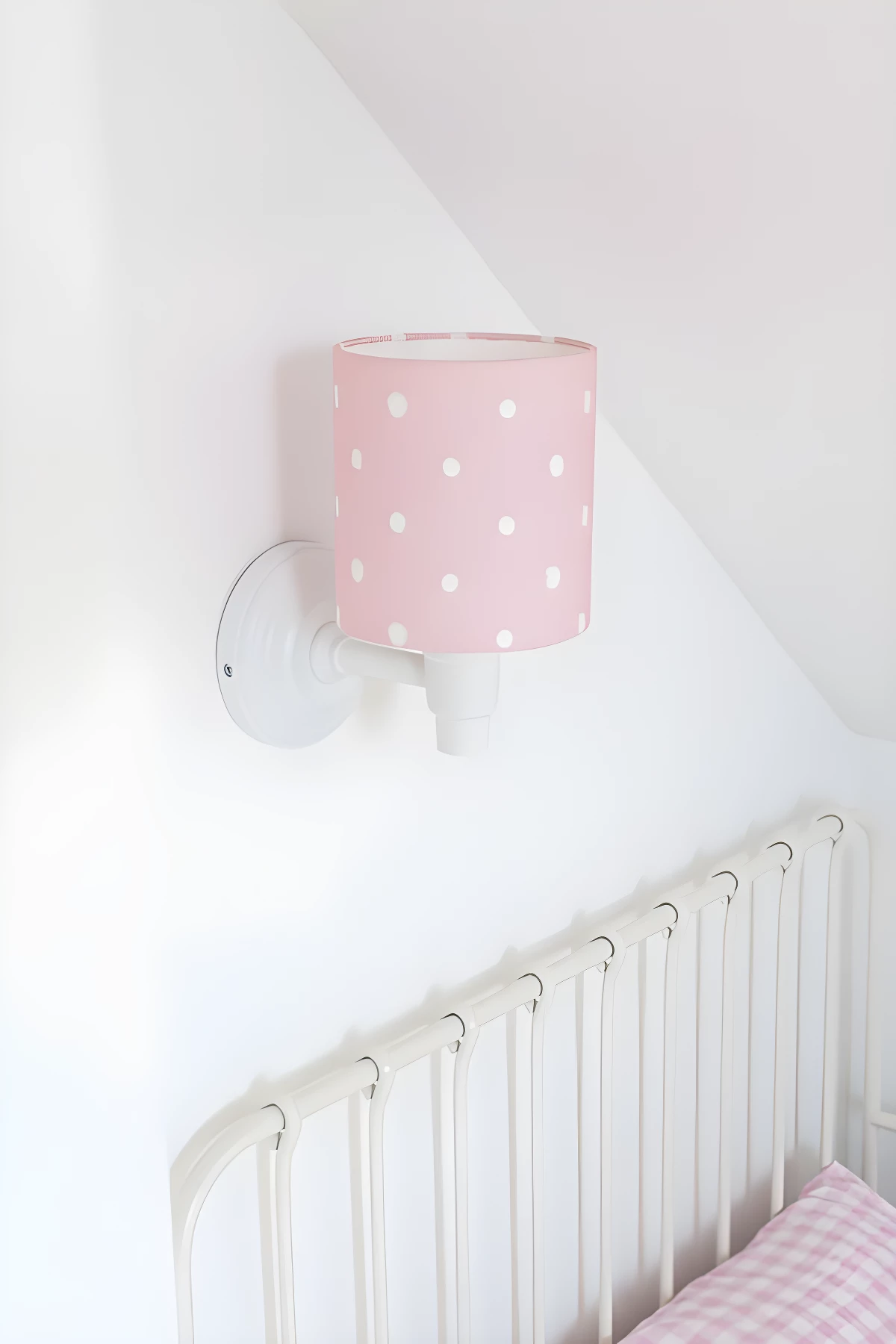 Kinkiet Lovely dots - kolor różowy - LOVELY DOTS PINK WL