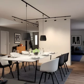 Lampa sufitowa Circle nad stół w jadalni