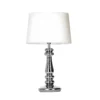 Lampa stołowa Petit Trianon - kolor biały, srebrny - L051161217