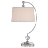 Lampa stołowa Jenkins - kolor beżowy, srebrny - QZ/JENKINS/TL PN