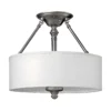 Lampa sufitowa Sussex - kolor biały, srebrny - HK/SUSSEX/SF