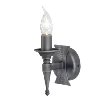 Kinkiet Saxons - kolor srebrny - SAX1 BLK/SIL