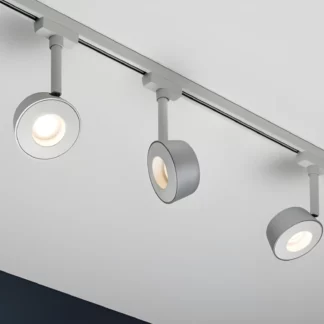 Srebrny spot Pellet do salonu lub sypialni