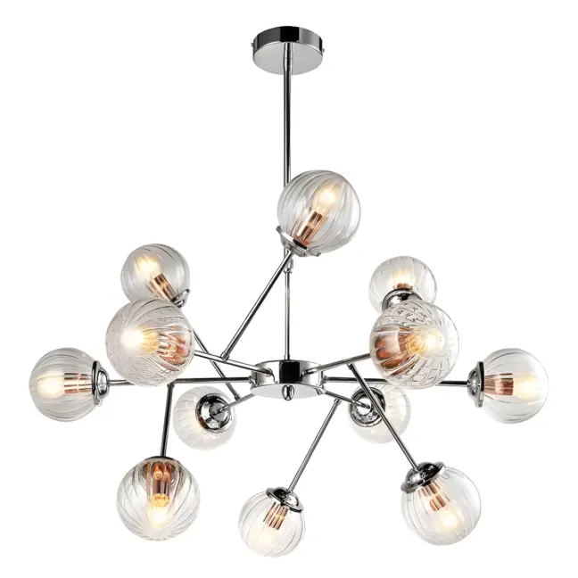 Duża lampa wisząca Best - duże kule