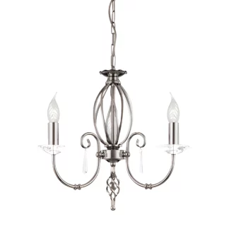Żyrandol Grace  - AG3 POL NICKEL