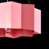 Różowa lampa Big Star - Gie El Home - geometryczny klosz